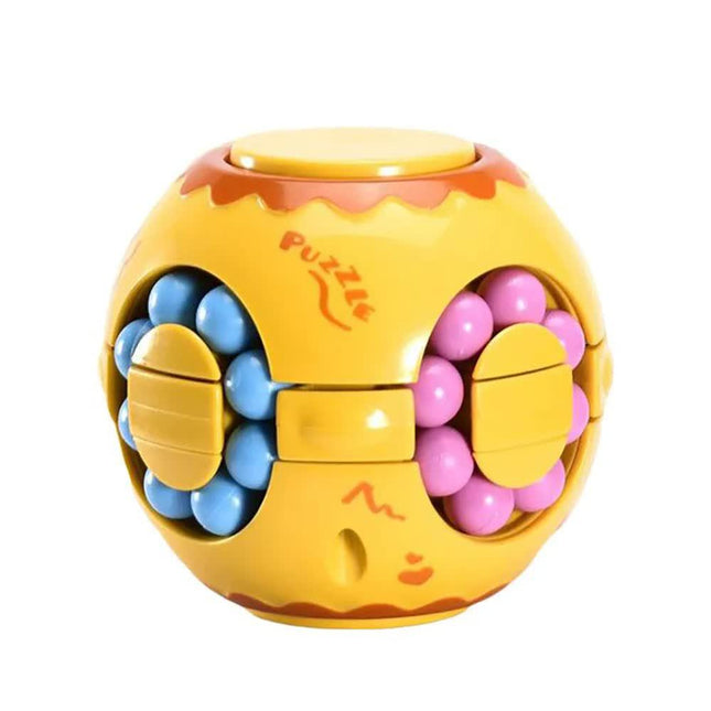 Rotating Prayer Magic Cube Fidget Spinner - Stress Relief Puzzle Toy for Kids & Adults.