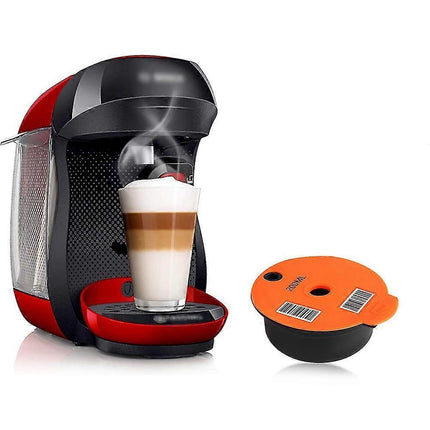 Refillable Coffee Capsules for Tassimo Bosch Machine Reusable Coffee Capsule Eco-Friendly 200ml.