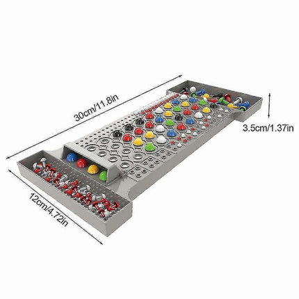 Mastermind Classic Codebreaker Strategy Family Game Brain Teaser.