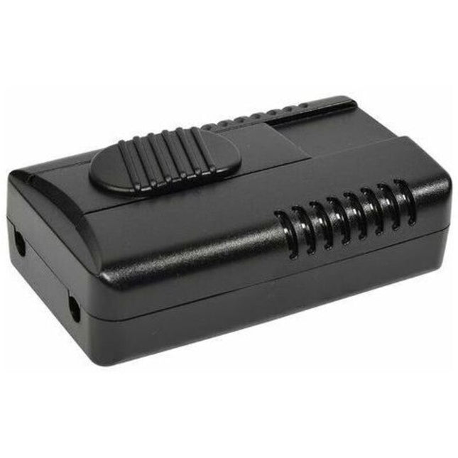 Foot dimmer with slider 150W 230V Black LED compatible [Energy class A].