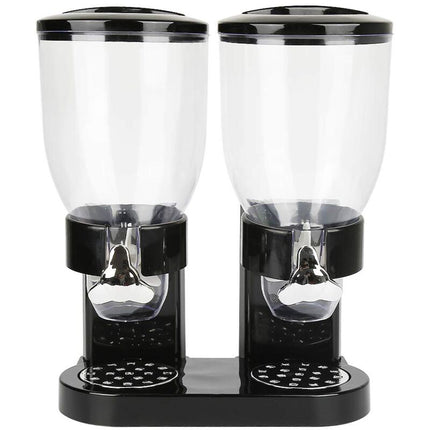 Double cereal container - Cereal container - Cornflakes container - Cereal container.