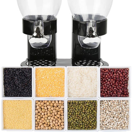 Double cereal container - Cereal container - Cornflakes container - Cereal container.
