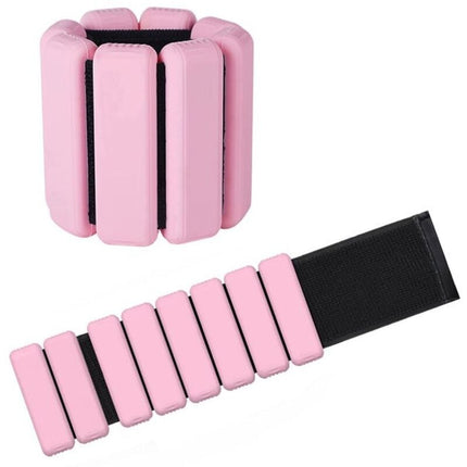 PCS Ankle Weights Adjustable Wrist Weights for Training Walking Jogging Yoga Aerobics Pilates Weight Bracelet 900G.