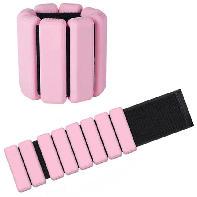 PCS Ankle Weights Adjustable Wrist Weights for Training Walking Jogging Yoga Aerobics Pilates Weight Bracelet 900G.