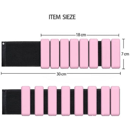 PCS Ankle Weights Adjustable Wrist Weights for Training Walking Jogging Yoga Aerobics Pilates Weight Bracelet 900G.