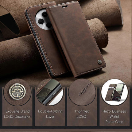 For Xiaomi Redmi 14C 4G Case CASEME 013 Series Card Holder Stand Leather Phone Case Multicolor Multicolor Multicolor Style A.