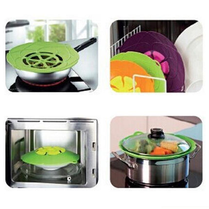 2-pack Silicone Overcooking Protection / Multi-Cover - Multiple Colors Green Green.