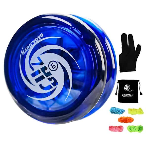 Professional Responsive Yo-Yo with Bag, Strings & Gloves for Beginners.