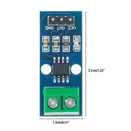 Current Sensor Module Acs712 30a 20a 5a Current Tester Acs712elc Power Model.