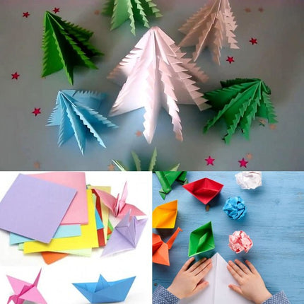 100 Sheets A4 Colored Paper 70gsm Handmade Paper for DIY Art.