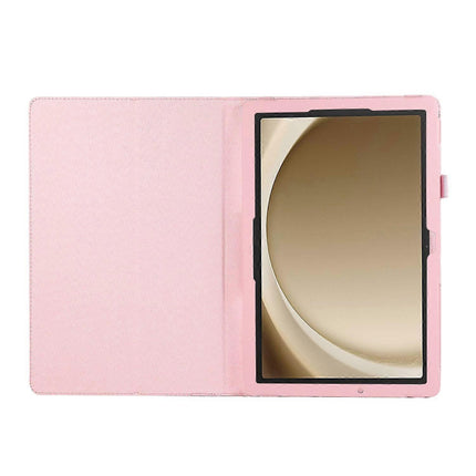 Compatible with Samsung Compatible with Galaxy Tab A9+ Case Scratch Resistant Leather Tablet Protective Case Multicolor Style E Multicolor Style E.