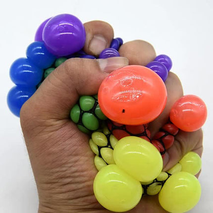 4-pack Mesh Stress Balls for Adults and Kids.