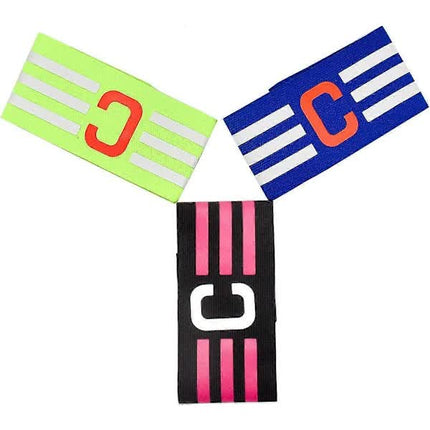pcs Football Captain's Armband, Adjustable Football Band Football Captain's Armband for Adults and Youth, Captain's Armband for Football, Hockey, Rugby.