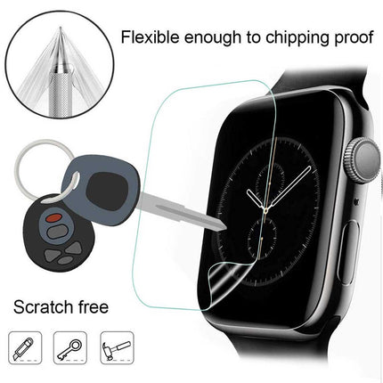 3-pack Screen Protector for Apple Watch 1/2/3 42mm - Full Coverage Transparent.