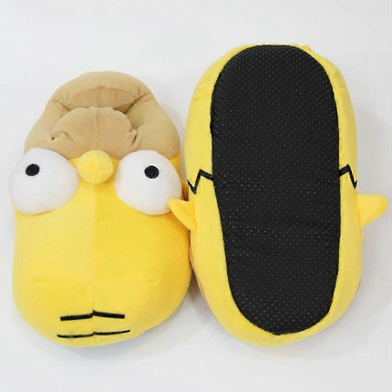 Simpson Slippers Funny Plush Slippers Warm Winter Indoors_max.