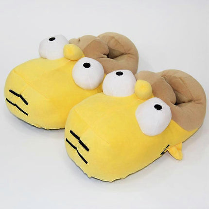 Simpson Slippers Funny Plush Slippers Warm Winter Indoors_max.
