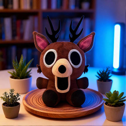 The Deer Plush 99 Nights in the Woods Plush, Collectible Stuffed Animal Doll for Game Fans, Thoughtful Gift for Enthusiasts_qcx.