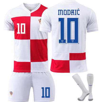 Modric Croatia Home Shirt UEFA Euro 2024 #10 24