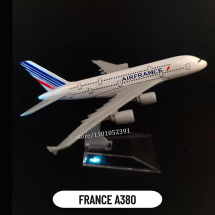 1:400 Scale Metal Airplane Replica DHL Boeing 757 Airplane Diecast Model Airplane Home Office Miniature Toys for Children 97.KLM B747.