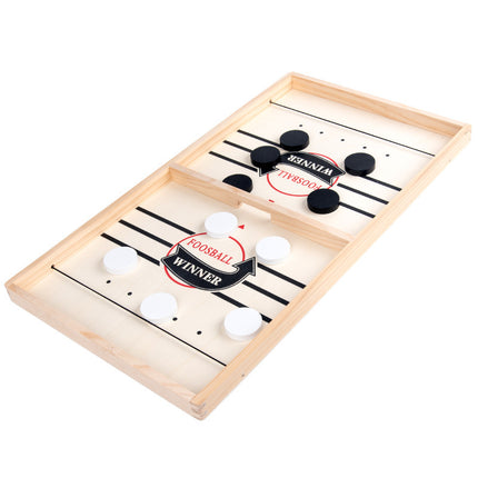 Fast Sling Puck Game, Wooden Hockey Game, Super Football Table A.