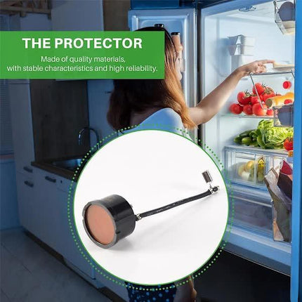 [CA] Compressor Thermal Overload Protector for Hx1/3HP Refrigerator Black.