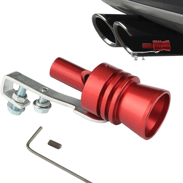 Lightweight Turbo Exhaust Whistle, Car Exhaust Pipe Sound Amplifier XL.