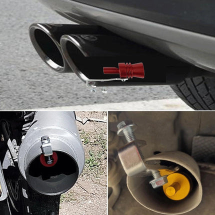 Lightweight Turbo Exhaust Whistle, Car Exhaust Pipe Sound Amplifier XL.