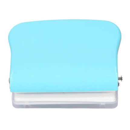 Paper Binding Machine Handheld Portable Spiral Binder A4 A5 A6 A7 Spiral Book Round Hole Punch School Home Light Blue.
