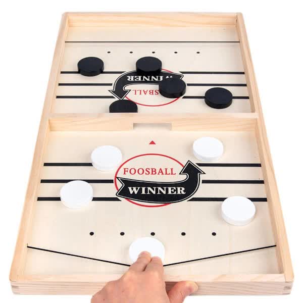 Fast Sling Puck Game, Wooden Hockey Game, Super Soccer Table.