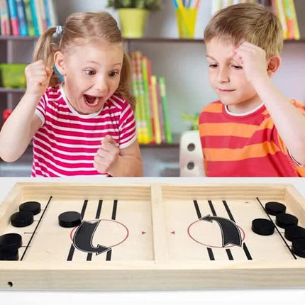 Fast Sling Puck Game, Wooden Hockey Game, Super Soccer Table.