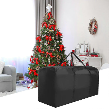 Large Christmas Tree Storage Bag, Heavy Duty Waterproof Oxford Cloth, Christmas Decoration Storage with Handle_qcx 122*39*55CM.