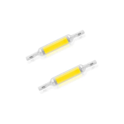 R7S 10W 78mm Dimmable LED Bulb Cool White 6000K 100W Halogen J78 Replacement Double Ended R7S Socket 360 Degree Beam Angle.