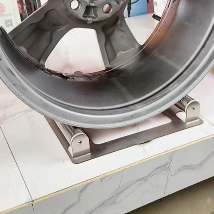 Wheels Rims Stand Steel for Tire Shine Applications Tire Rim Cleaning_qcx.