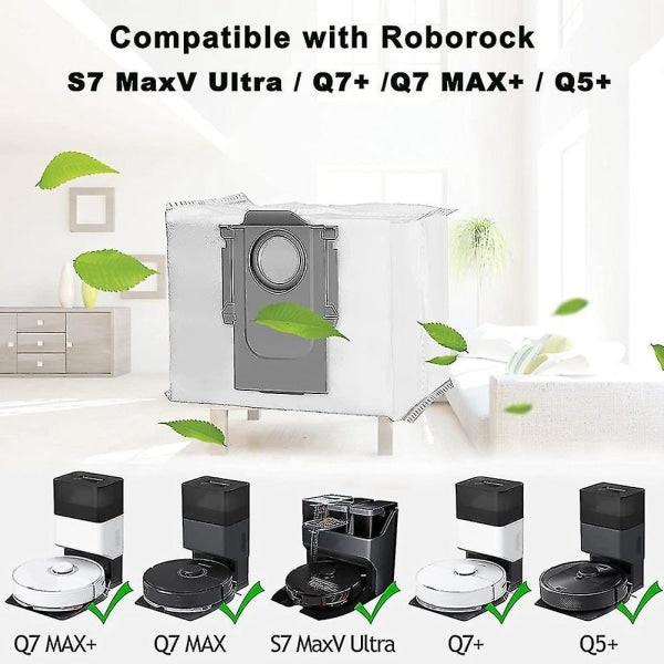 12-pack vacuum cleaner bags for Roborock Q7 Max /q7 Max+ / Q7 Max Plus.