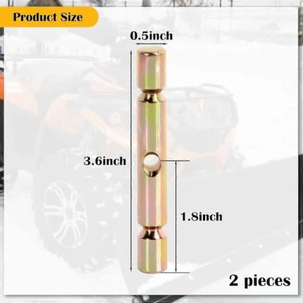 pcs Pro Scissor Pins Compatible with Polaris ATV Snow Plows Glacier, Replacement.