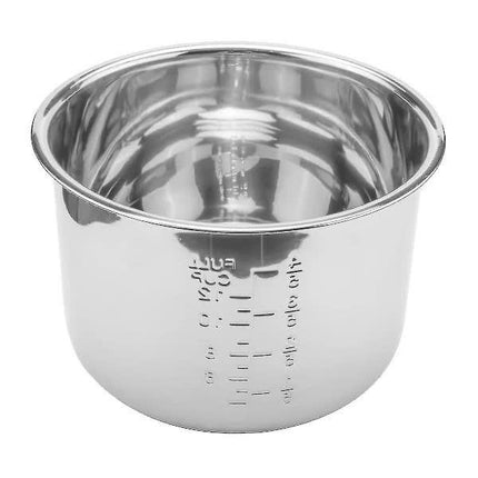 6L Pressure Cooker Inner Pot Rice Pressure Cooker Liner Stainless Steel Inner Pot Pressure Cooker L.