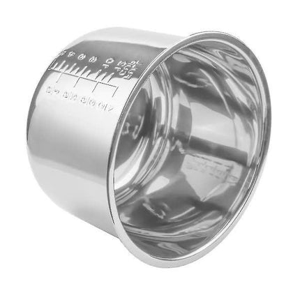 6L Pressure Cooker Inner Pot Rice Pressure Cooker Liner Stainless Steel Inner Pot Pressure Cooker L.