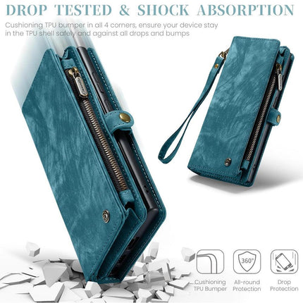 Retro Leather Wallet Case with Card Holder & Magnetic Closure for iPhone 16 & Samsung, Dark Pink Dark Pink \u4e09\u661fS25.