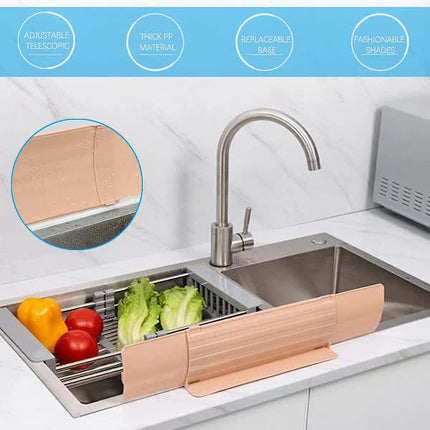 Splash guard for sink with 6 suction cups, splash guard for sink behind tap or sink.