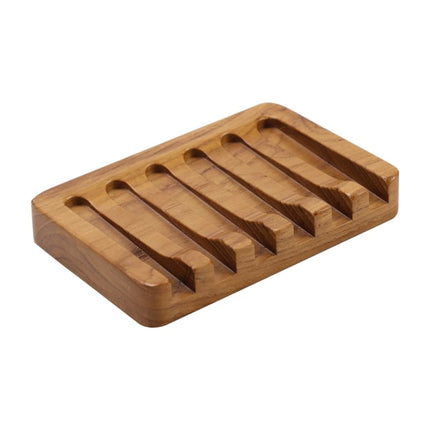 Wooden Soap Dish 2pcs, Soap Holder in Natural Teak, Soap Container for Shower, Bathroom, Kitchen, Bathtub, Razor, Sponges_max_sai.
