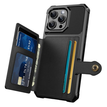 iPhone 16 Pro Case with Card Slot Black 82.