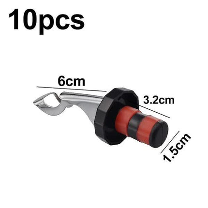 10pcs Wine Cork Expanding Manual Beverage Bottle Stopper Reusable Leakproof Wine Bottle Airtight.