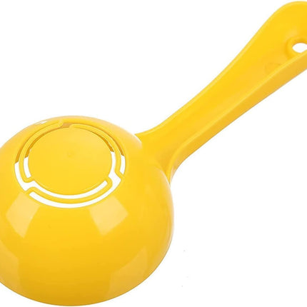 Rice Scoop Ladle Mold For Rice Ball Making, Non-stick Sushi Mold Rice Ball Scoop Rice Spatula Kitchen Utensil Yellow.