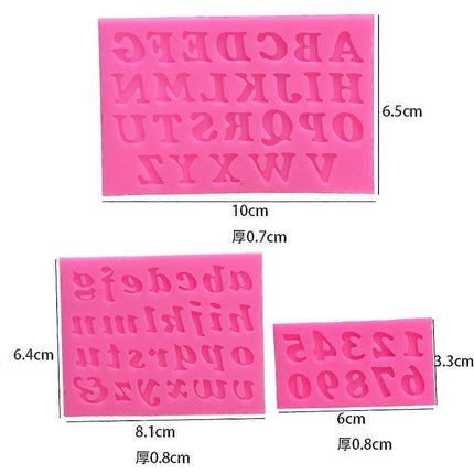 3pcs Letter and Number Pendant Message Resin Mold Epoxy Resin Jewelry Making Tools_max.
