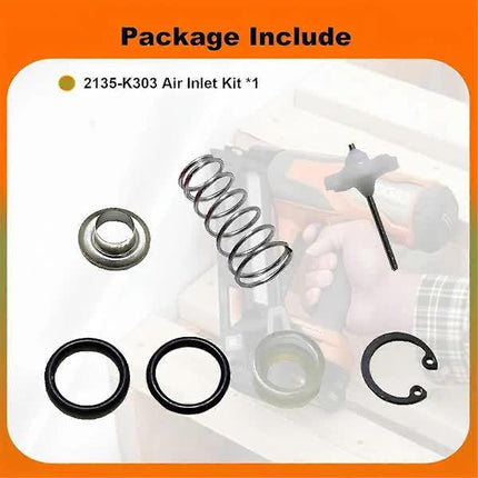 2135-K303 Air Intake Kit Compatible with 2135 2131 2135Ti 2112 1/2 inch Impact Wrench Replacement Part.