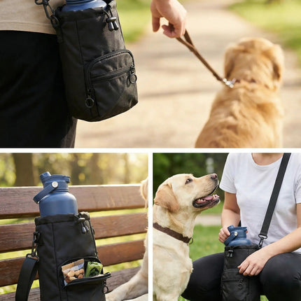 Pawstock Dog Walking Carrier Bag – Bottle & Essentials.