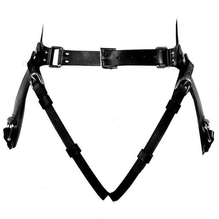 House Of Dasein Saddle Harness Pony Pet Roleplay Horse Bondage Kink Bdsm Fetish Restraints - Black