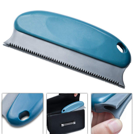 Petluno Pet Hair Remover Brush ABS Double Serrated Structure Detailer for Car Interiors Furniture Carpet Couch Sofa Bed Clothes Blinds Cat & Dog lint.