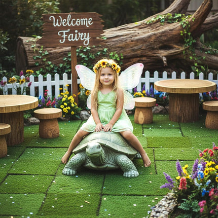 Xindojuz 4 Packs Fake Grass Decor, Artificial Grass for Crafts, Fairy Garden Turf, Diorama Supplies Miniature Lawn Mat, Dollhouse Ornament DIY Decoration Accessories (6" x 6"/15 x 15 cm).