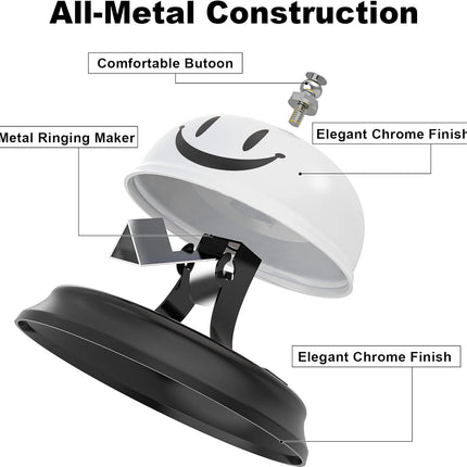 Call Bell, Service Bell Dinner Desk Bell for The Porter Kitchen Restaurant Bar Hotel Schools.